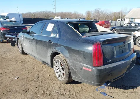 2008 Cadillac Sts-V z USA, uszkodzony, nr VIN 1G6DX67D080101885